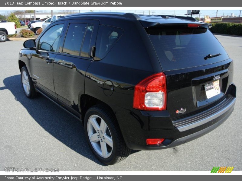 Black / Dark Slate Gray/Light Pebble 2013 Jeep Compass Limited