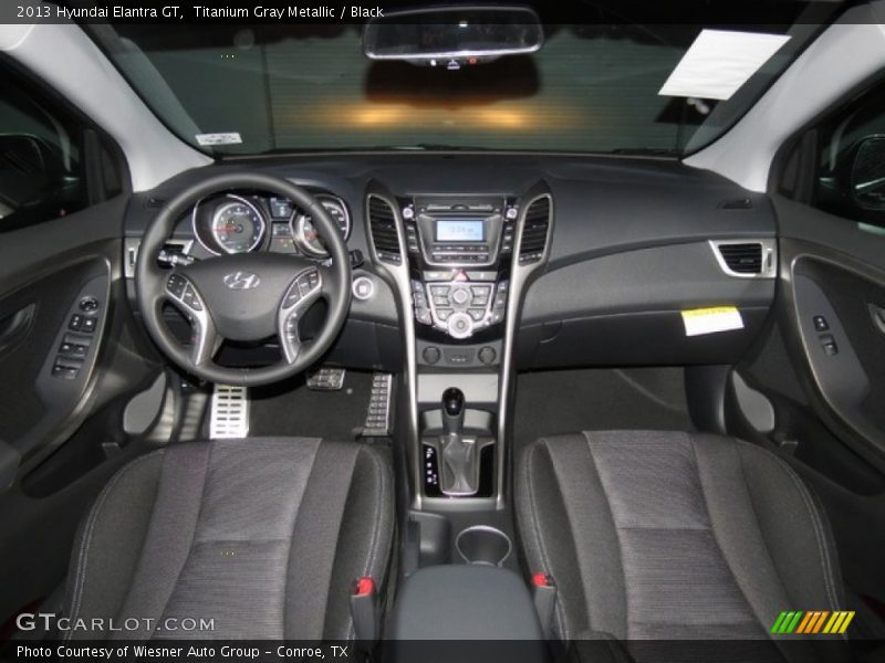 Titanium Gray Metallic / Black 2013 Hyundai Elantra GT