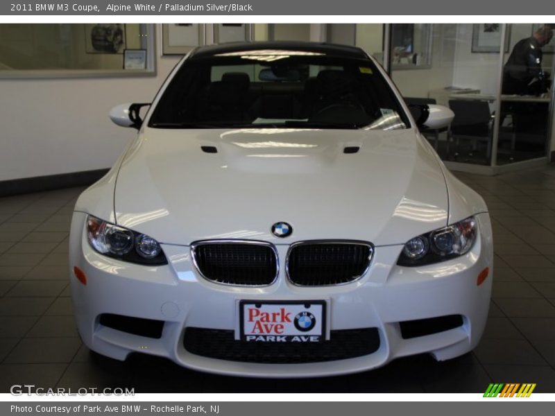 Alpine White / Palladium Silver/Black 2011 BMW M3 Coupe