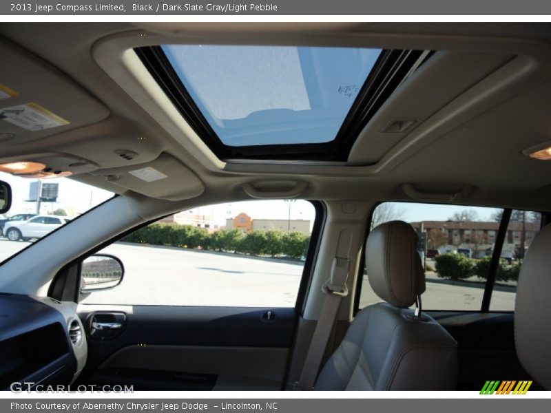Black / Dark Slate Gray/Light Pebble 2013 Jeep Compass Limited