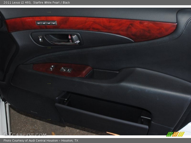 Starfire White Pearl / Black 2011 Lexus LS 460