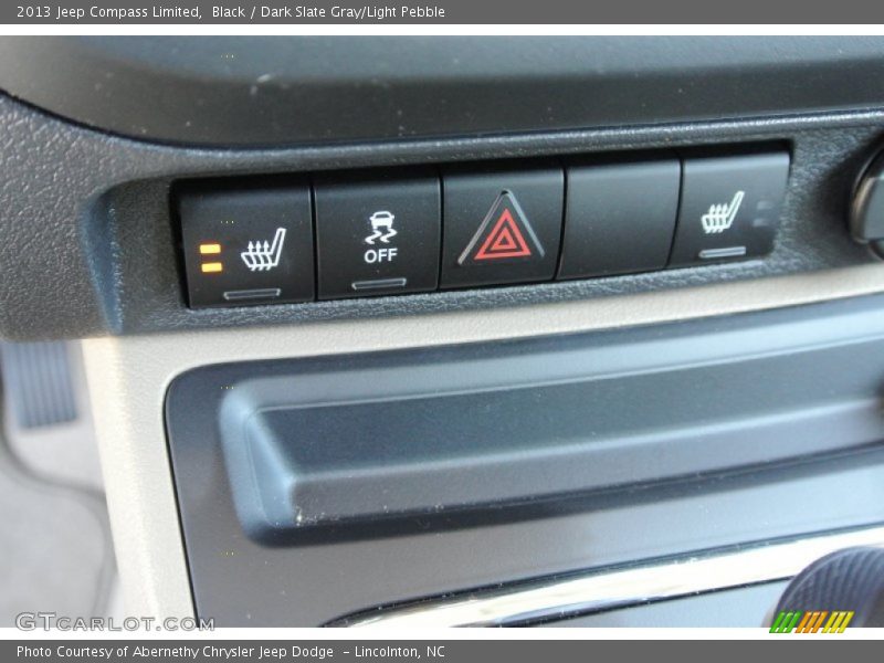 Black / Dark Slate Gray/Light Pebble 2013 Jeep Compass Limited