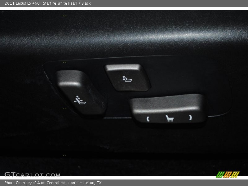 Starfire White Pearl / Black 2011 Lexus LS 460