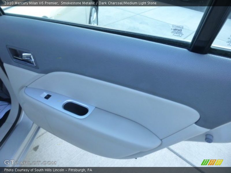 Smokestone Metallic / Dark Charcoal/Medium Light Stone 2010 Mercury Milan V6 Premier