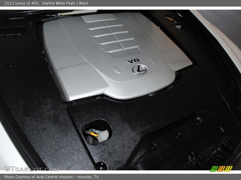 Starfire White Pearl / Black 2011 Lexus LS 460