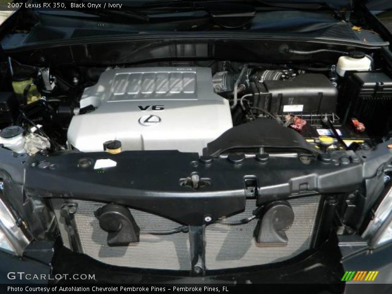 Black Onyx / Ivory 2007 Lexus RX 350