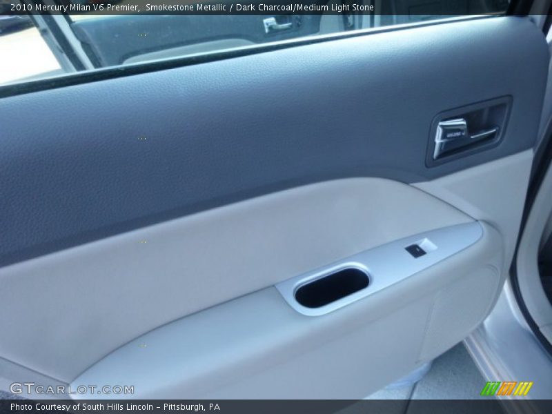 Smokestone Metallic / Dark Charcoal/Medium Light Stone 2010 Mercury Milan V6 Premier