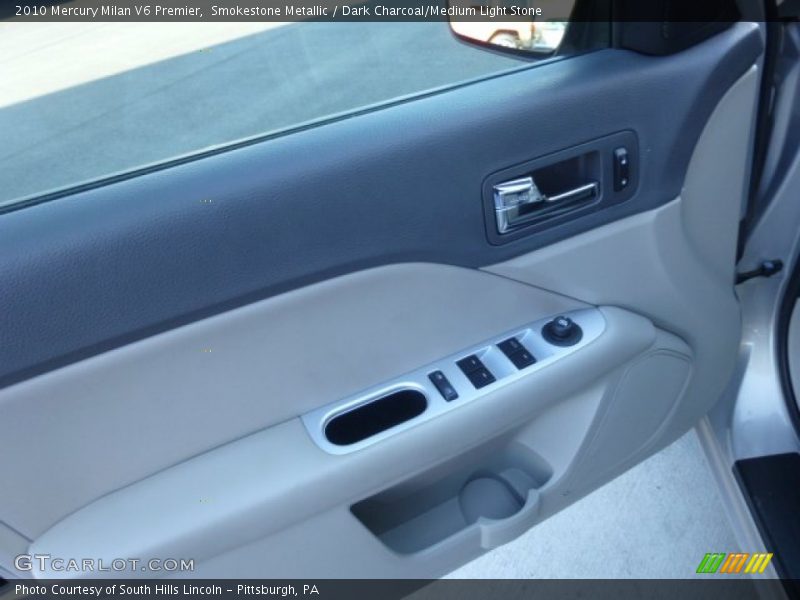 Smokestone Metallic / Dark Charcoal/Medium Light Stone 2010 Mercury Milan V6 Premier