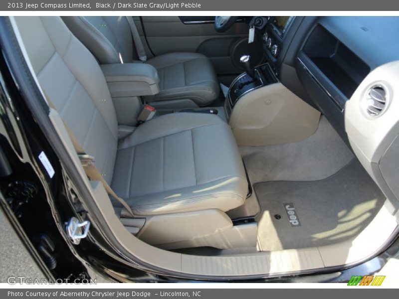 Black / Dark Slate Gray/Light Pebble 2013 Jeep Compass Limited