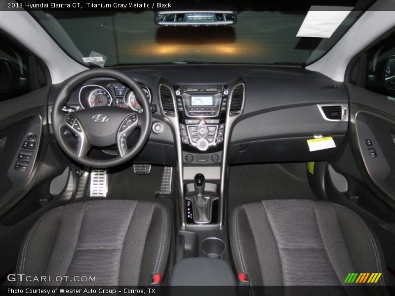 Dashboard of 2013 Elantra GT