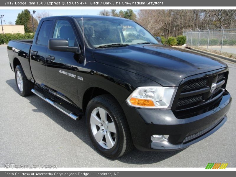 Front 3/4 View of 2012 Ram 1500 Express Quad Cab 4x4