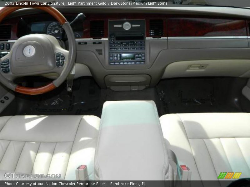 Dashboard of 2003 Town Car Signature