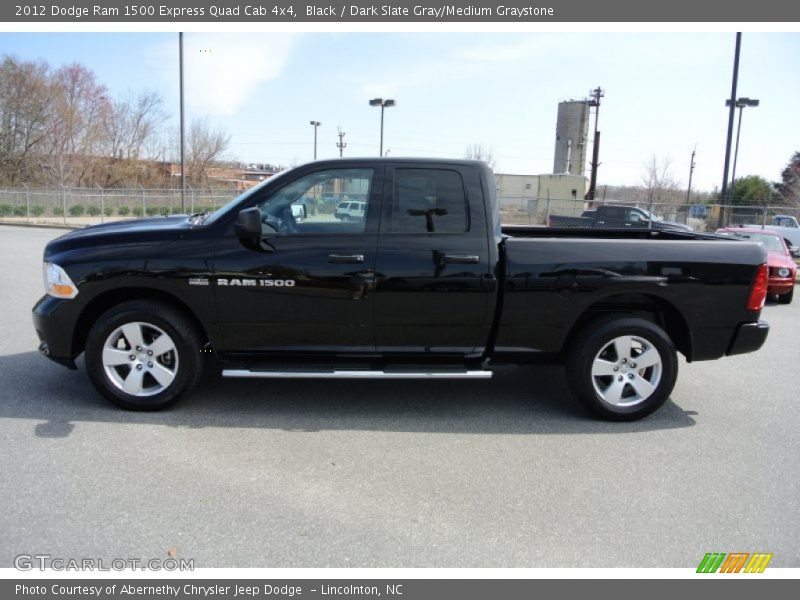  2012 Ram 1500 Express Quad Cab 4x4 Black