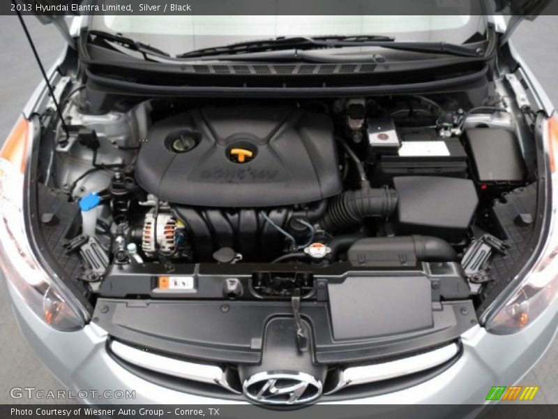 Silver / Black 2013 Hyundai Elantra Limited