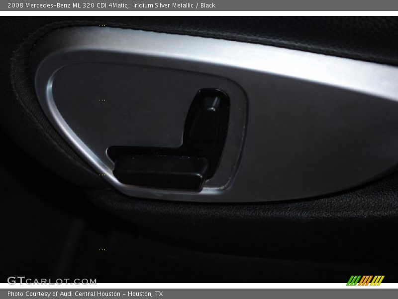 Iridium Silver Metallic / Black 2008 Mercedes-Benz ML 320 CDI 4Matic