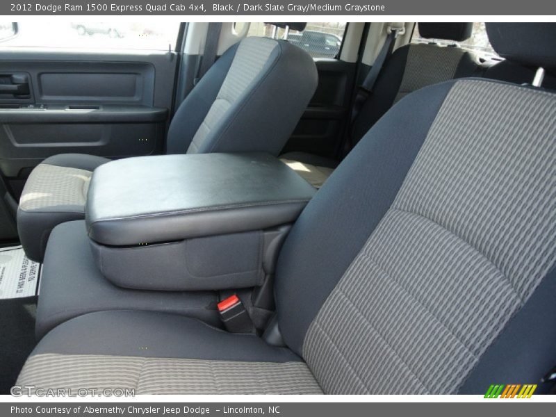 Black / Dark Slate Gray/Medium Graystone 2012 Dodge Ram 1500 Express Quad Cab 4x4