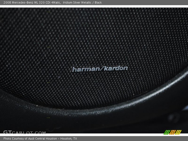 Iridium Silver Metallic / Black 2008 Mercedes-Benz ML 320 CDI 4Matic