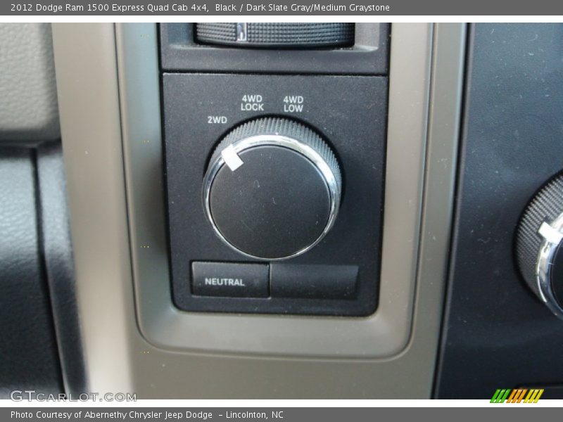 Black / Dark Slate Gray/Medium Graystone 2012 Dodge Ram 1500 Express Quad Cab 4x4