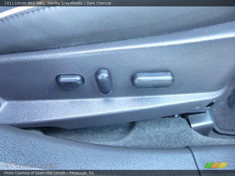 Sterling Grey Metallic / Dark Charcoal 2011 Lincoln MKZ AWD