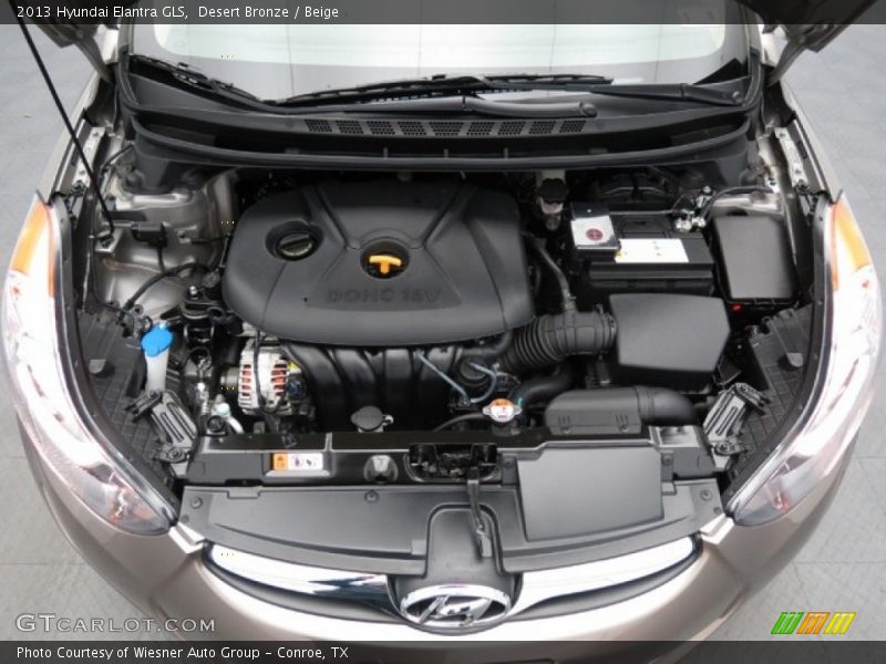  2013 Elantra GLS Engine - 1.8 Liter DOHC 16-Valve D-CVVT 4 Cylinder