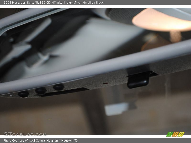 Iridium Silver Metallic / Black 2008 Mercedes-Benz ML 320 CDI 4Matic