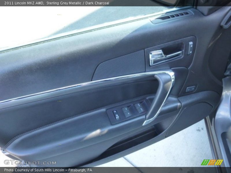 Sterling Grey Metallic / Dark Charcoal 2011 Lincoln MKZ AWD