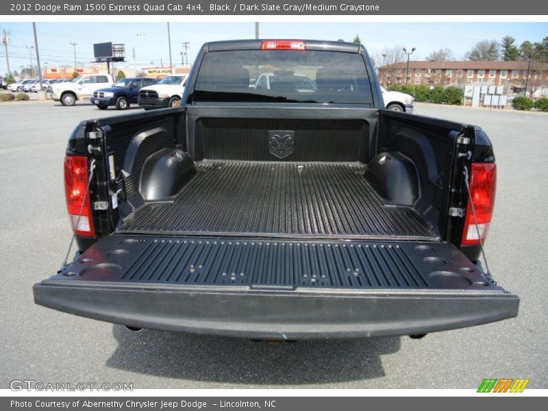 Black / Dark Slate Gray/Medium Graystone 2012 Dodge Ram 1500 Express Quad Cab 4x4