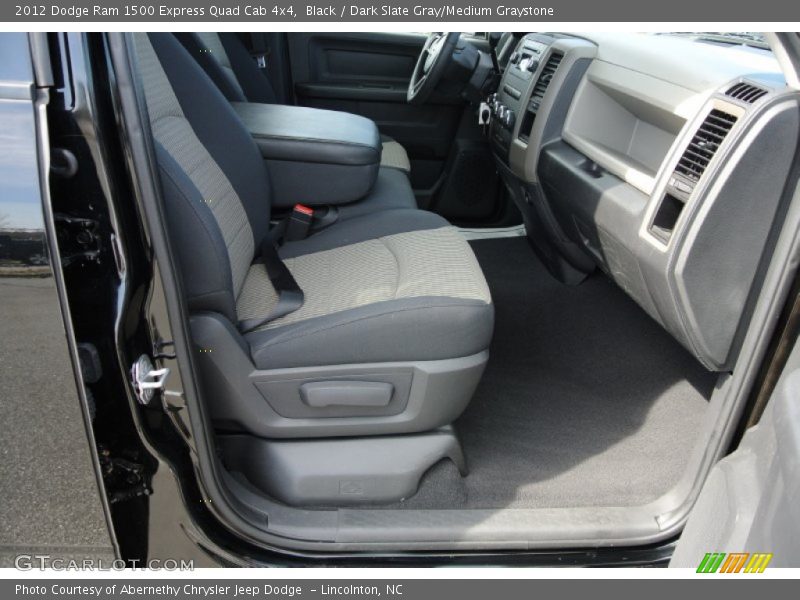Black / Dark Slate Gray/Medium Graystone 2012 Dodge Ram 1500 Express Quad Cab 4x4