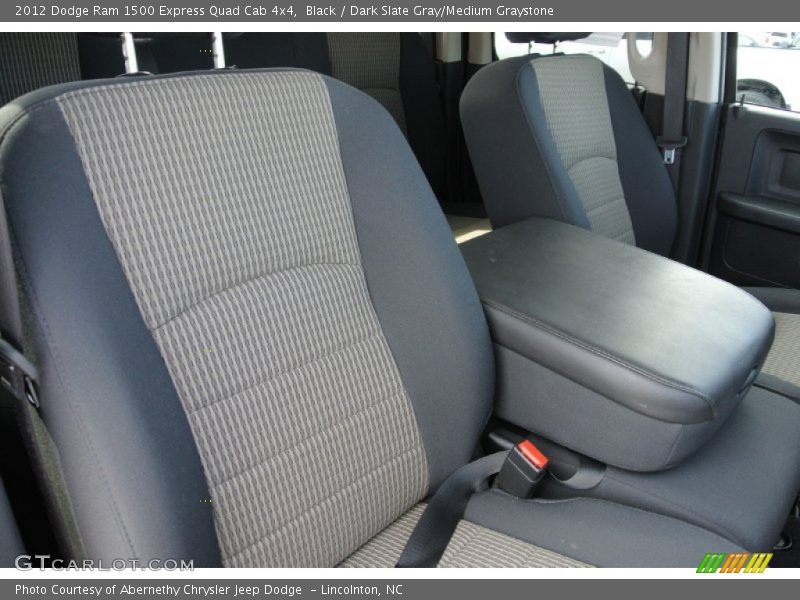 Black / Dark Slate Gray/Medium Graystone 2012 Dodge Ram 1500 Express Quad Cab 4x4