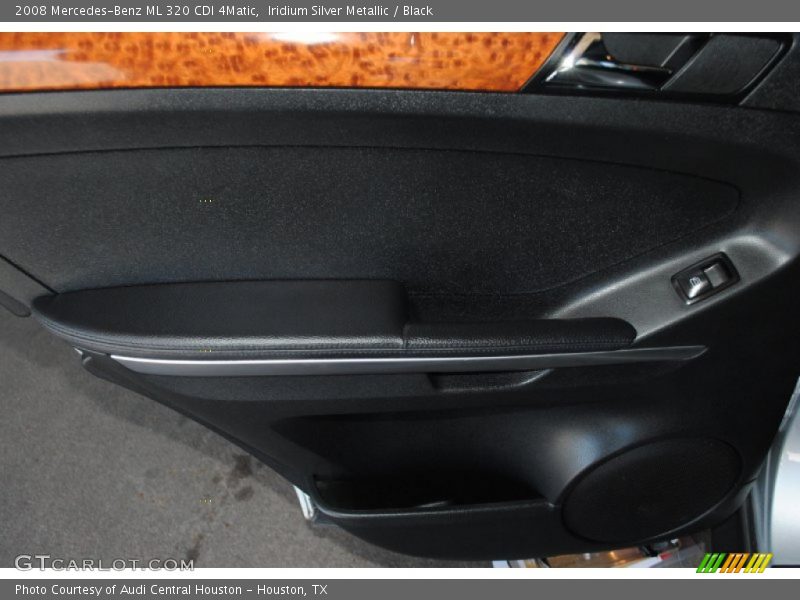 Iridium Silver Metallic / Black 2008 Mercedes-Benz ML 320 CDI 4Matic