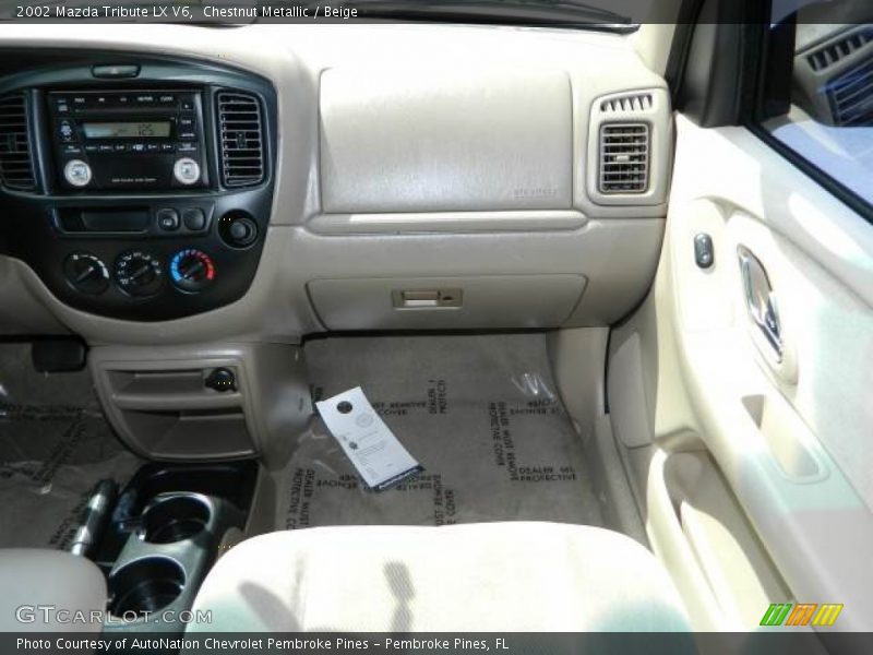 Chestnut Metallic / Beige 2002 Mazda Tribute LX V6
