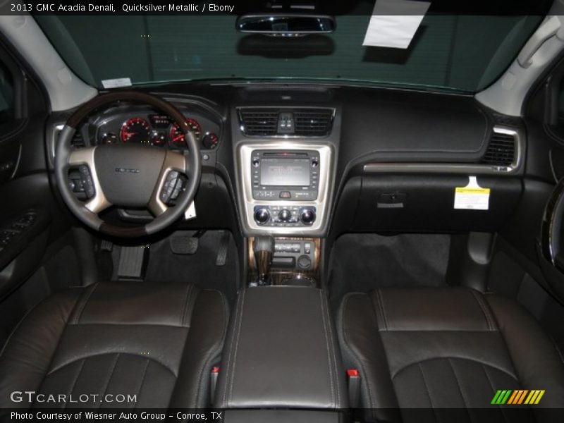Quicksilver Metallic / Ebony 2013 GMC Acadia Denali