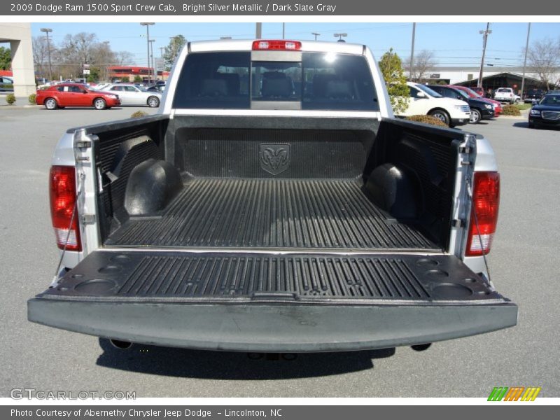 Bright Silver Metallic / Dark Slate Gray 2009 Dodge Ram 1500 Sport Crew Cab