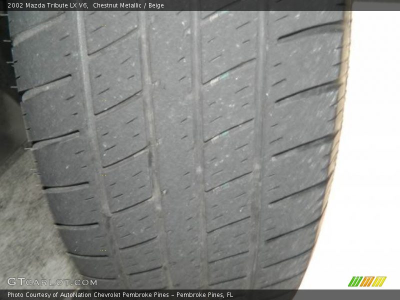Chestnut Metallic / Beige 2002 Mazda Tribute LX V6