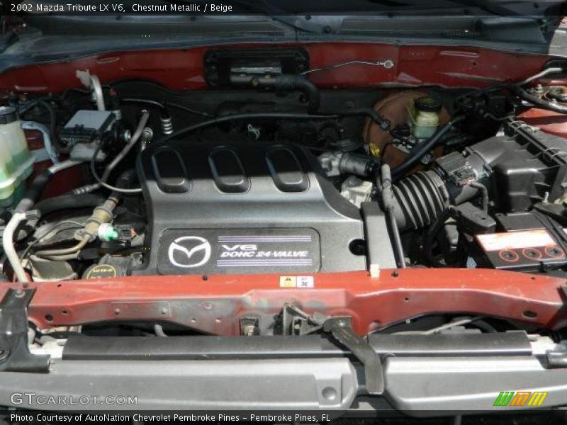 Chestnut Metallic / Beige 2002 Mazda Tribute LX V6