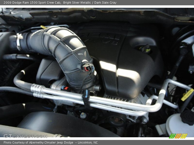 Bright Silver Metallic / Dark Slate Gray 2009 Dodge Ram 1500 Sport Crew Cab
