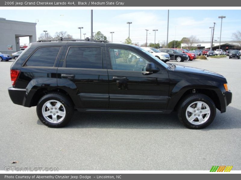Black / Medium Slate Gray 2006 Jeep Grand Cherokee Laredo 4x4