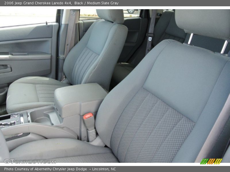 Black / Medium Slate Gray 2006 Jeep Grand Cherokee Laredo 4x4