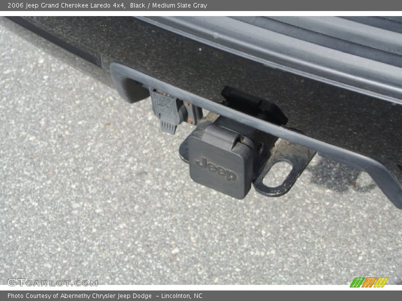 Black / Medium Slate Gray 2006 Jeep Grand Cherokee Laredo 4x4