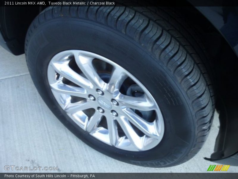Tuxedo Black Metallic / Charcoal Black 2011 Lincoln MKX AWD