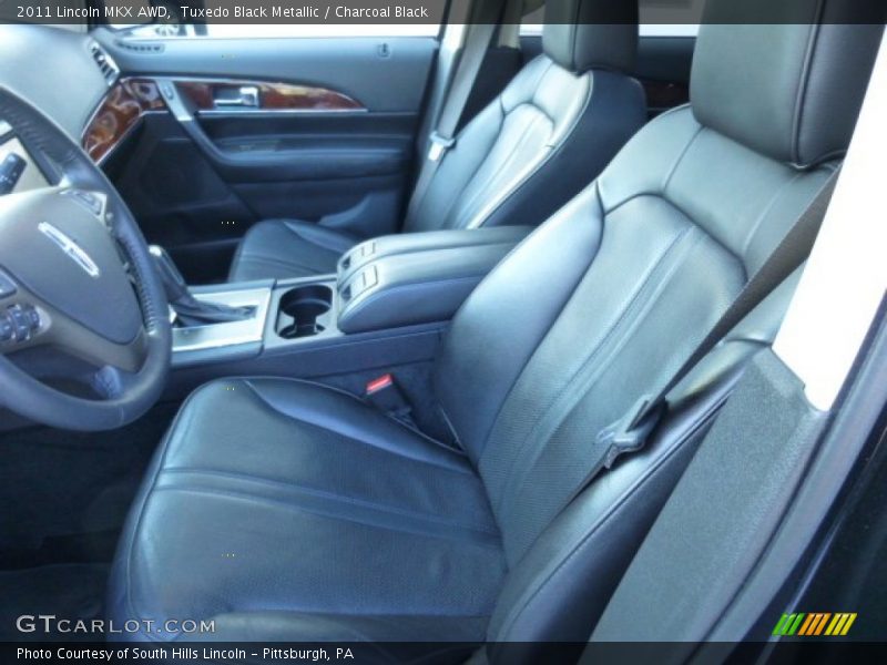 Tuxedo Black Metallic / Charcoal Black 2011 Lincoln MKX AWD