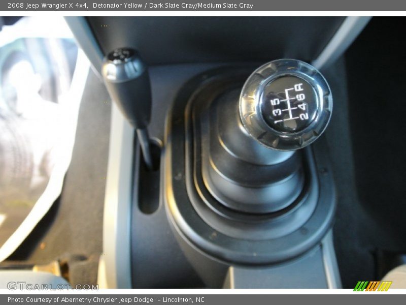  2008 Wrangler X 4x4 6 Speed Manual Shifter