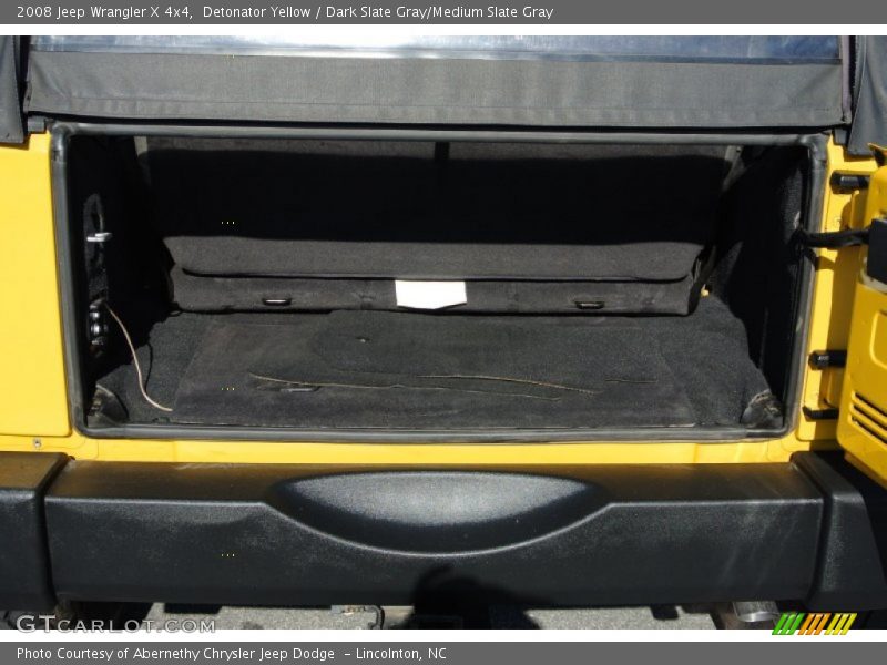 Detonator Yellow / Dark Slate Gray/Medium Slate Gray 2008 Jeep Wrangler X 4x4