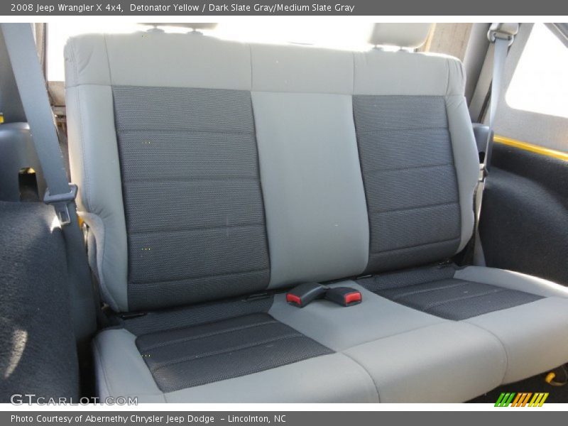 Detonator Yellow / Dark Slate Gray/Medium Slate Gray 2008 Jeep Wrangler X 4x4