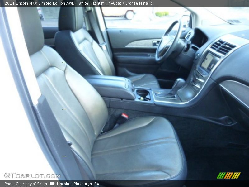 White Platinum Tri-Coat / Bronze Metallic 2011 Lincoln MKX Limited Edition AWD