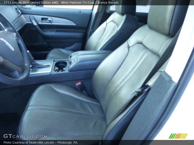 White Platinum Tri-Coat / Bronze Metallic 2011 Lincoln MKX Limited Edition AWD