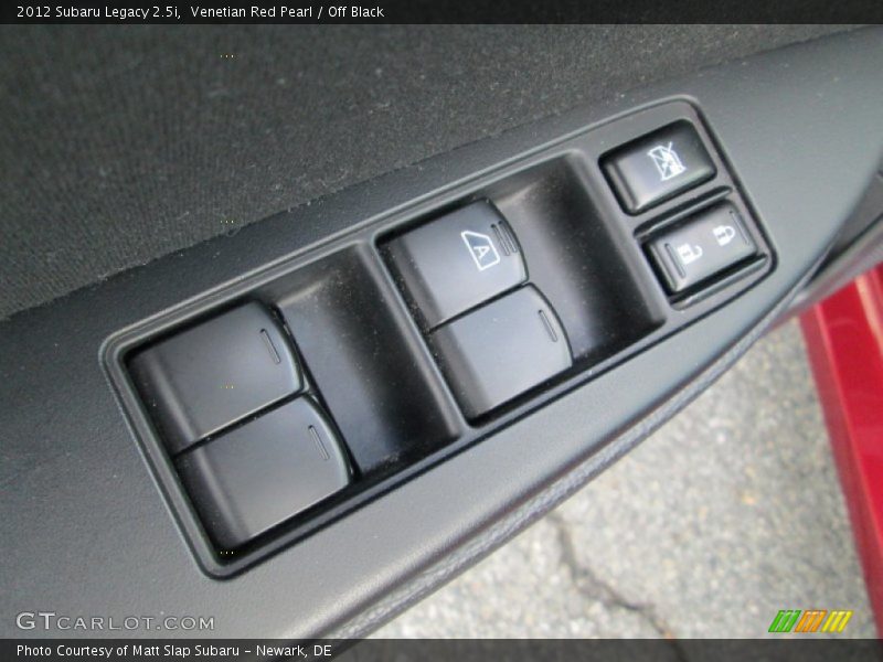 Venetian Red Pearl / Off Black 2012 Subaru Legacy 2.5i