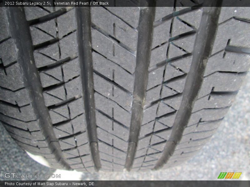 Venetian Red Pearl / Off Black 2012 Subaru Legacy 2.5i