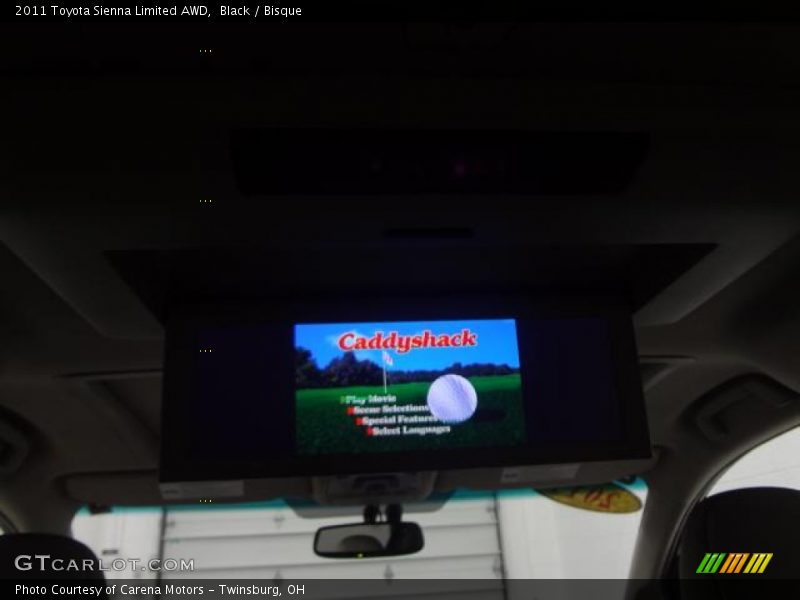 Black / Bisque 2011 Toyota Sienna Limited AWD