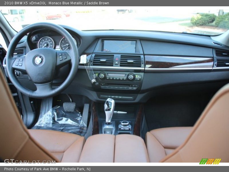 Monaco Blue Metallic / Saddle Brown 2010 BMW X5 xDrive30i
